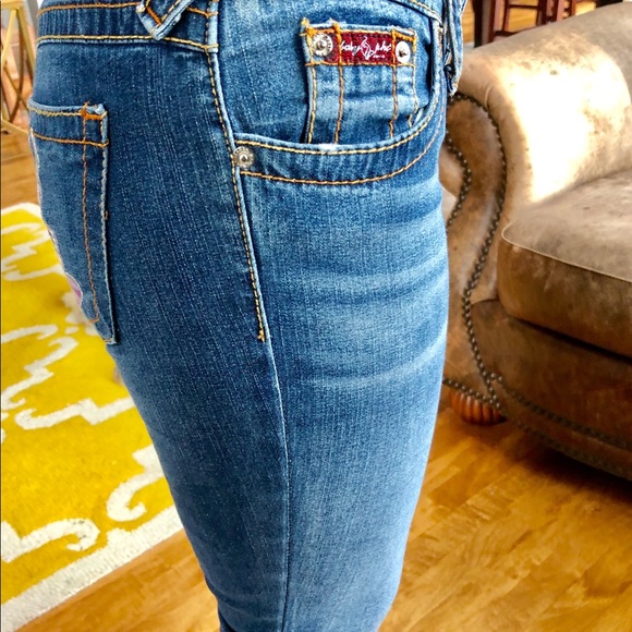 Great Shape BABY PHAT JEANS WITH PLAID LOGO SZ 3 - Picture 5 of 8